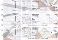 Architect Itemized Invoice Business Checks | BU3-CDS27-TNV