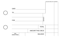 Yellow Knit Standard Itemized Counter Signature Business Checks | BU3-YEL02-ICS